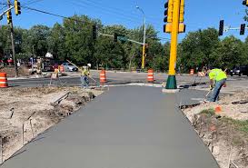 Office Campus Sidewalks