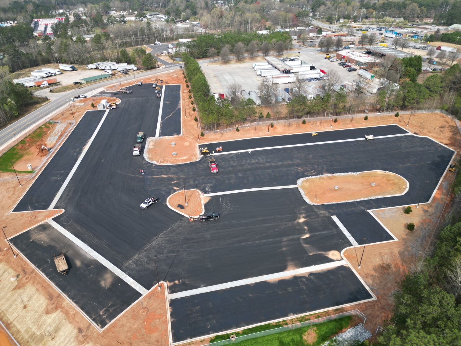 Stabilized Lots and Laydown Yards turnkey construction services